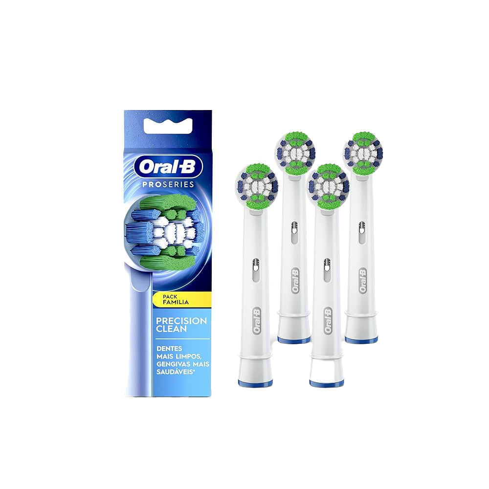 Refil Para Escova El Trica Oral B Precision Clean Unidades Lojas Rede