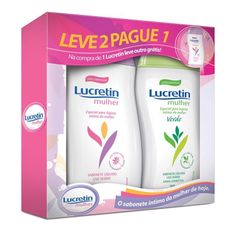 Sabonete Líquido Íntimo Lucretin Leve 2 Pague 1 200ml