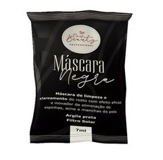 Máscara Facial Negra New Beauty 7ml