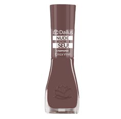 Esmalte Dailus Nude Cada Um Tem O Seu Cinza Vinil 16