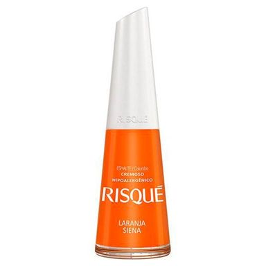 Esmalte Risqué Cremoso Laranja Siena