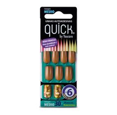 Unhas Adesivas You Care Quick Caramelo -L01-03