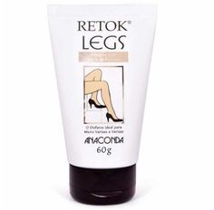Maquiagem Para Pernas Anaconda Retok Legs Bronzeado Médio 60g