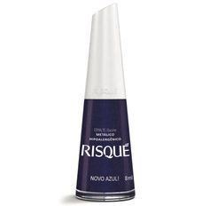 Esmalte Risqué Tenho Que Ter Um Novo Azul