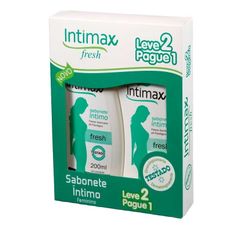 Sabonete Líquido Íntimo Intimax Fresh Leve 2 Pague 1 200ml