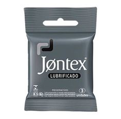 Preservativo Jontex Lubrificado Com 3 Unidades