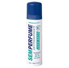 Desodorante Aerosol Greenwood Sem Perfume Jato Seco 170g