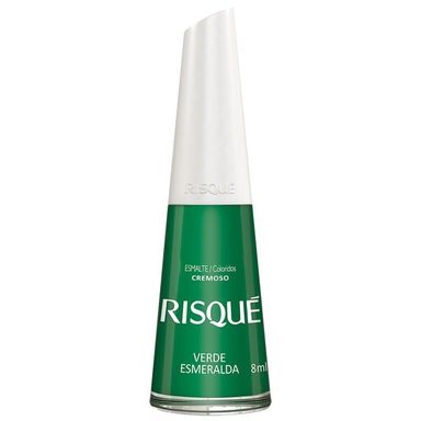 Esmalte Risqué Cremoso Verde Esmeralda