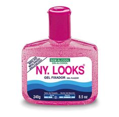 Gel Fixador Ny Looks Rosa Forte 240g