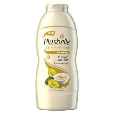 Shampoo Plusbelle Óleo De Abacate 1 L