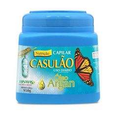 Máscara Capilar De Tratamento Casulão Óleo De Argan 950g