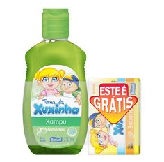 Shampoo Turma Da Xuxinha Camomila 210ml Grátis Sabonete Em Barra