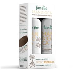 Kit Shampoo + Condicionador Fina Flor Mandioca 300ml