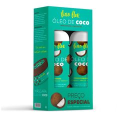 Kit Shampoo + Condicionador Fina Flor Óleo De Coco 300ml