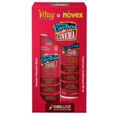 Kit Shampoo + Condicionador Novex Meus Cachos De Cinema 300ml