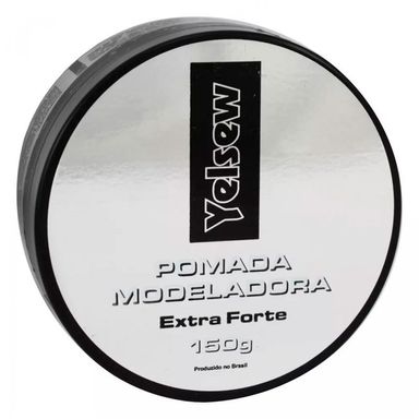 Pomada Modeladora Yelsew Extra Forte Black 150g