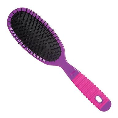 Escova De Cabelo Ricca Pink & Purple Oval Grande - 2415
