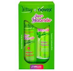 Kit Shampoo + Condicionador Novex Super Babosao 300ml