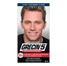 Shampoo Color Grecin 5 Castanho Claro 60ml