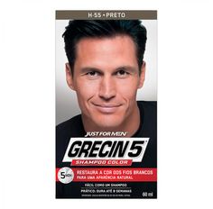 Shampoo Color Grecin 5 Preto 60ml