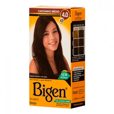 Tintura Bigen Castanho Médio 4.0