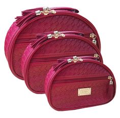 Kit 3 Necessaire Luisance Rubys Nec-018V