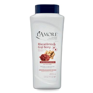 Creme Hidratante Corporal L'Amore Macadâmia & Goji Berry 400ml