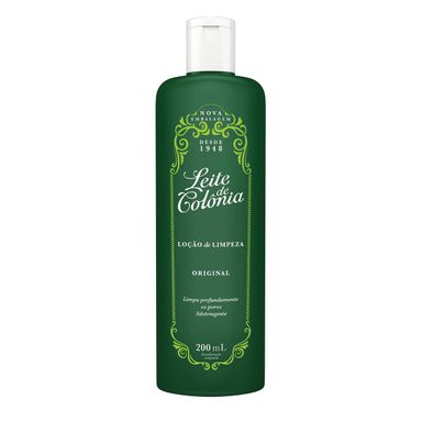 Loção De Limpeza Leite de Colônia Original 200ml