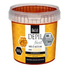Cera Depil Facil Mel Açúcar Geleia E Própolis 300g