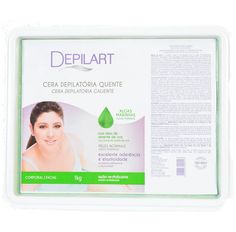 Cera Quente Depilart Algas E Óleo De Semente De Uva 1kg