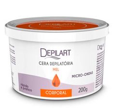 Cera Depilatória Corporal Depilart Mel 200g