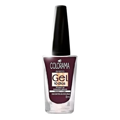 Esmalte Colorama Efeito Gel Encontro As Escuras