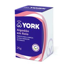 Algodão Em Rolo York 25g