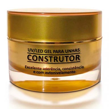 Gel Para Unhas Uv/Led Construtor Transparente H.Nails 30g