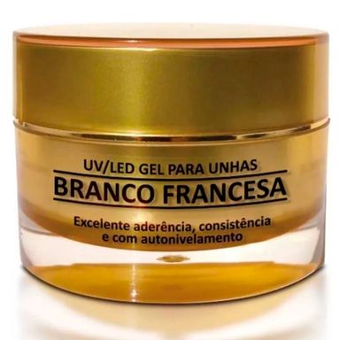 Gel Para Unhas H.Nails Uv/Led Branco Francesinha 30g