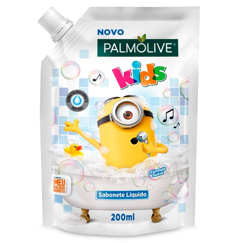 Sabonete Líquido Refil Palmolive Kids Minions 480ml - Lojas Rede