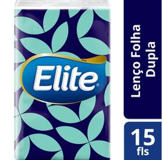 Lenço De Papel Elite Softys Pocketc - 15 Unidades