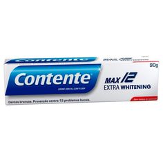Creme Dental Contente Max 12 Extra Whitening 90g