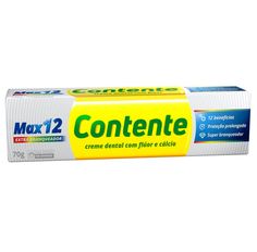 Creme Dental Contente Max 12 Branqueador 70g