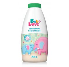 Talco Bebê Love Suave Nutriex -  200g