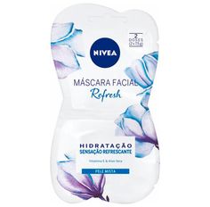 Máscara Facial Nivea Refresh Pele Mista 2 Doses - 7,5g