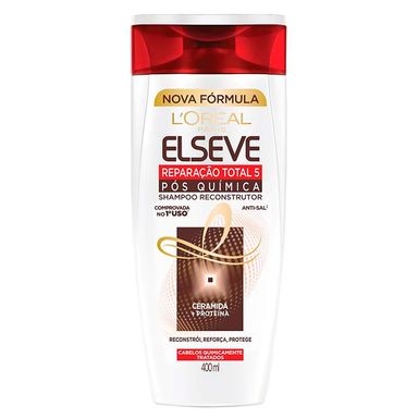 Shampoo Elseve Reparação Total 5 Especial Quimica 400ml