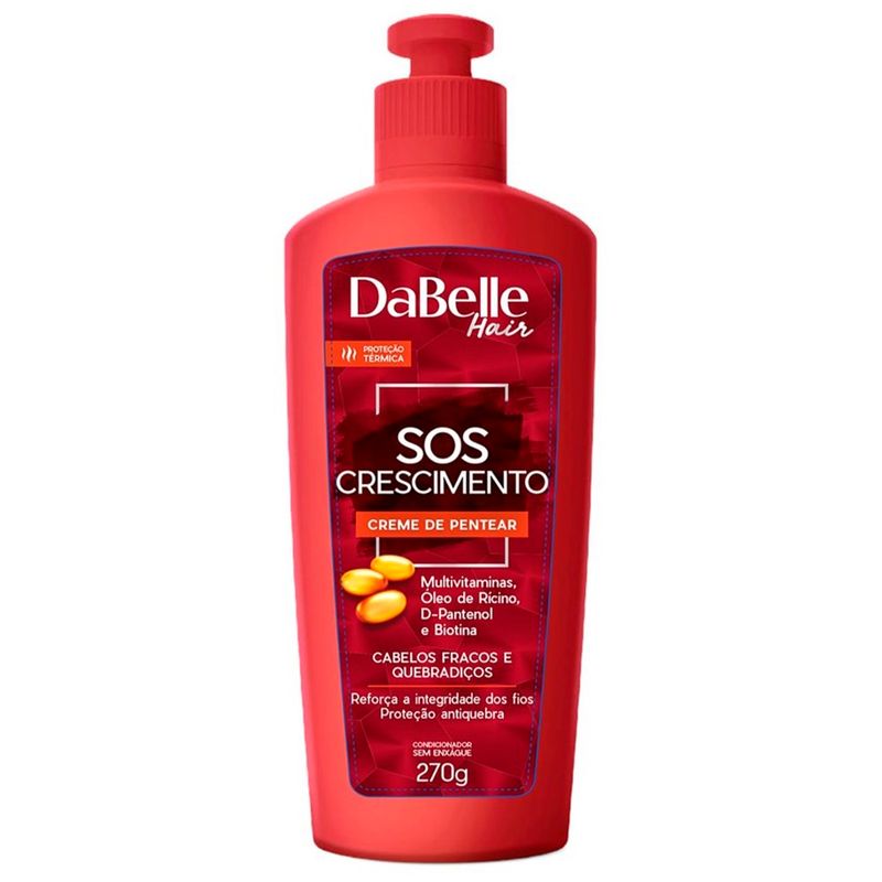 Creme De Pentear Dabelle SOS Crescimento 270g - Lojas Rede