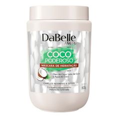 Máscara Capilar De Hidratação Dabelle Coco Poderoso 800g