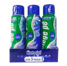 Talco Brotoejol Protege Pé Canforado 150g Leve 3 Pague 2