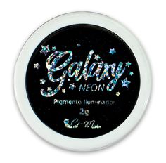 Pigmento Cat Make Galaxy Glitter Neon - Black Night 01