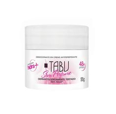 Desodorante Creme Tabu Sem Perfume 55g