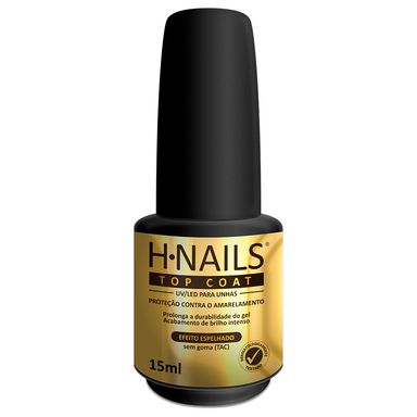 Top Coat Para Unhas Em Gel H Nails Uv/Led 15ml