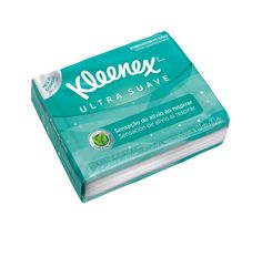 Lenços Descartáveis Kleenex Mentol Ultra Suave - 40 Unidades