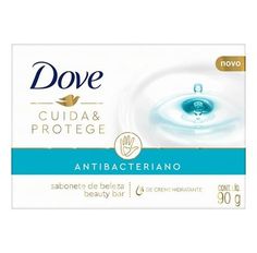 Sabonete Em Barra Dove Cuida e Protege Antibacteriano 90g
